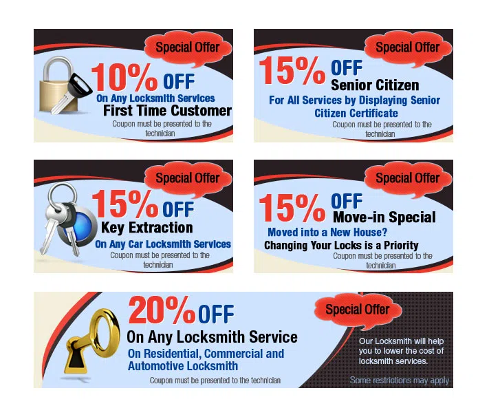 Bensenville IL Locksmith Store Bensenville, IL 630-394-2312 - coupon2-set-five